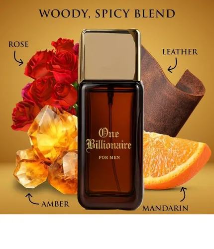 Miniatura 3 de One Billionaire Colonia para hombre, 3.4 onzas líquidas, Eau de Parfum Spray