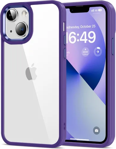 Miniatura 135 de HOOMIL Funda para iPhone 7 Plus/iPhone 8 Plus de 5.5 pulgadas, no amarillea, protección contra caídas, cubierta trasera dura transparente