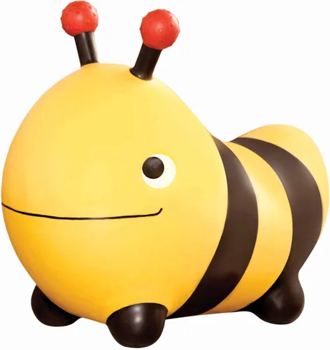 Miniatura 4 de B. toys – Juguetes inflables Bee Bouncer para montar – Juguetes para niños con bomba de aire – Juguetes para niños pequeños para el equilibrio