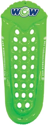 WOW Sports - Flotador inflable para piscina - Tumbona verde - Salón de piscina - Gran balsa flotante para bronceado