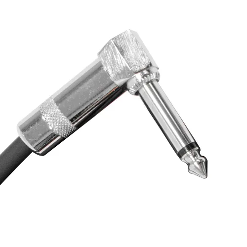 Miniatura 2 de Seismic Audio SAGC20R-Cable de guitarra de ángulo recto a recto negro negro de 20 pies Amarillo