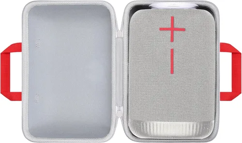 co2CREA Funda rígida compatible con Ultimate Ears UE EPICBOOM Altavoz Bluetooth inalámbrico portátil, funda blanca