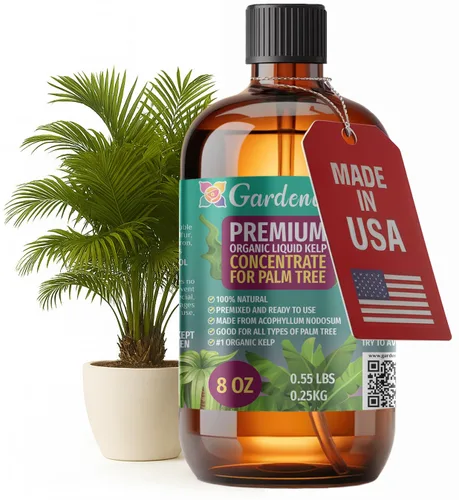 Miniatura 45 de GARDENERA Superalimento orgánico prémium de algas marinas y algas marinas para plantas AGLAONEMA, 8 onzas, concentrado de fertilizante líquido
