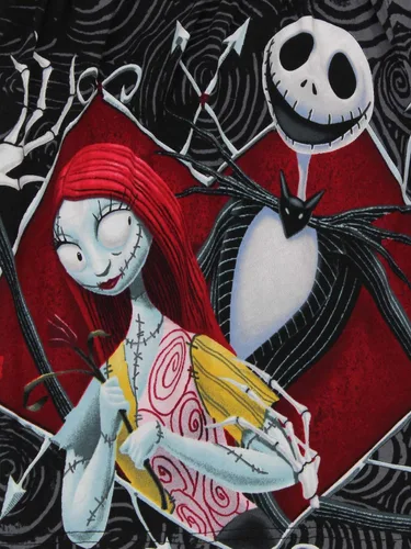 Miniatura 4 de Nightmare Before Christmas Jack and Sally - Calzoncillos tipo bóxer para hombre Negro