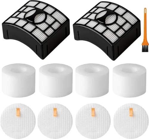 Filtros de vacío UV700 de repuesto para aspiradora vertical Shark DuoClean Lift-Away NV770, NV771, NV611, piezas de repuesto XFF600 XHF600 (2 HEPA +