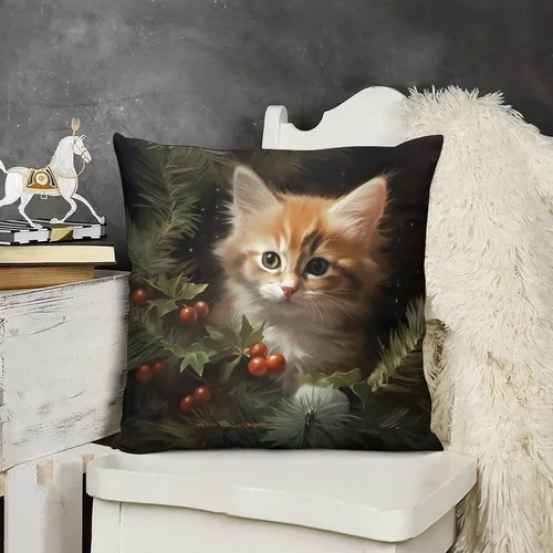 Miniatura 14 de Fundas de almohada cuadradas de 12 x 12 pulgadas, Koala, Navidad, nieve, invierno, animales, sofá, fundas de cojín Koala australianas