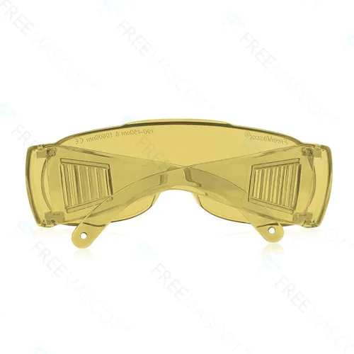 Miniatura 3 de FreeMascot OD 6+ 190nm-450nm/10600nm longitud de onda UV/azul/CO2 gafas de seguridad láser para 275nm, 380nm, 405nm, 445nm, 10.6um CO2, 10600nm