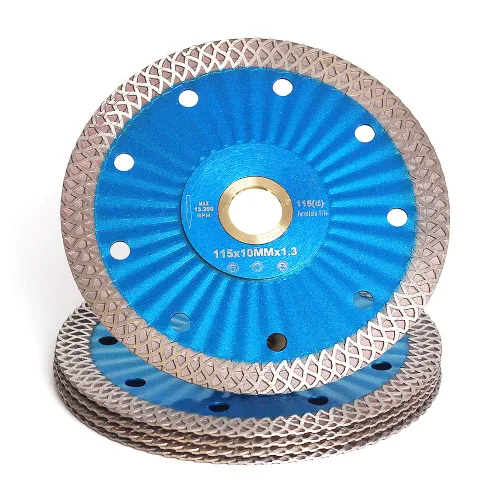 Miniatura 8 de Hoja de sierra de diamante de 4 "Hoja de corte de porcelana súper fina para cortar baldosas cerámicas de mármol de granito..