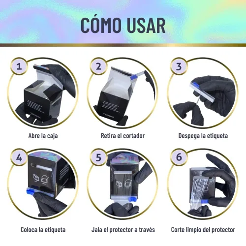 Miniatura 2 de BRAWNA Película conservadora superior de 1300 pies [1,312.3 ft] - Envoltura de microblading para rubor labial, laminación de cejas, kit de tinte