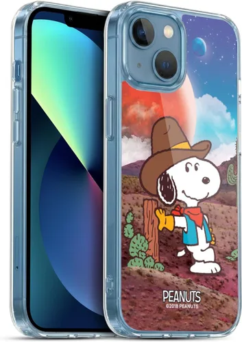Miniatura 20 de Head Case Designs Funda de gel con licencia oficial de Peanuts Nebula Cactus Needles Snoopy Space Cowboy [protección de grado militar] compatible