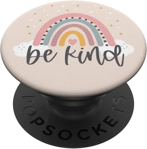 Miniatura 7 de Be Kind - Lindas citas positivas de arco iris, frases inspiradoras PopSockets MagSafe PopGrip para iPhone