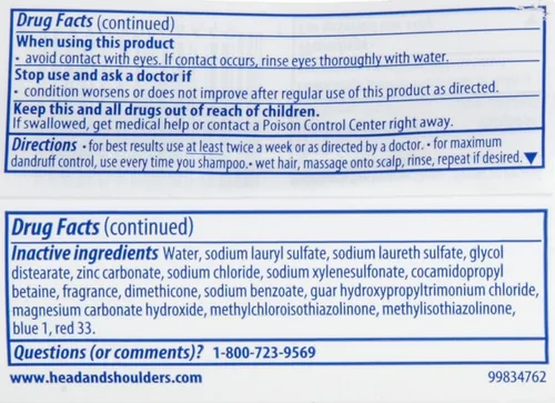 Miniatura 3 de Head & Shoulders Champú Classic Clean para la caspa - 1.7 oz