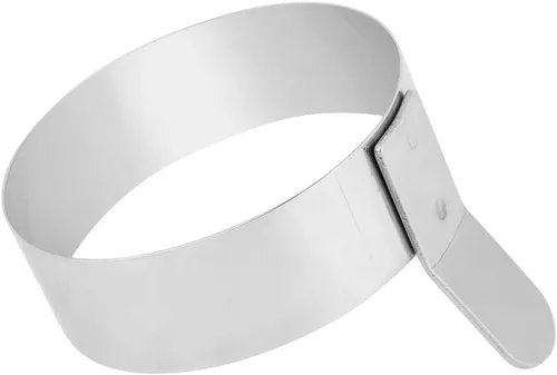 Miniatura 6 de Anillo redondo de acero inoxidable de 3.5 pulgadas para freír huevos, panqueques, moldes para cocinar para el desayuno