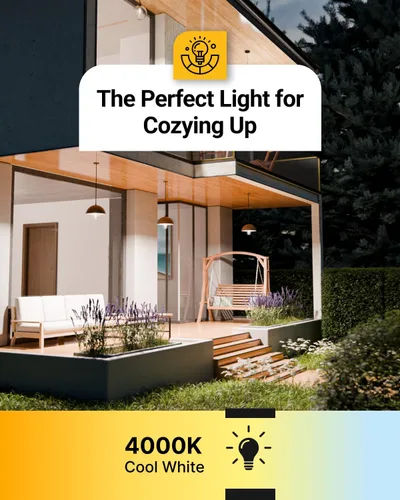 Miniatura 4 de Sunco - Bombilla LED para exteriores del anochecer al amanecer, ST64 Edison estilo bombilla automática con detección de luz, 800 LM, 7 W 4000K