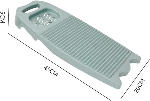 Miniatura 7 de Khakho Mini tabla de lavado de plástico rectángulo de lavado de ropa Junta de lavado a mano ropa y pequeños artículos delicados
