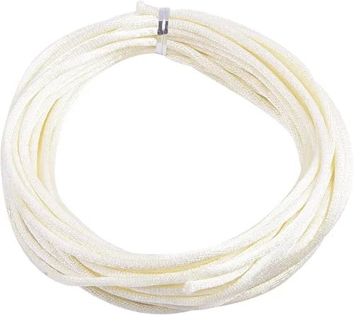 Miniatura 81 de KONMAY 80 Yardas 1.0mm Cordón Rattail de Nylon Satén Seda Trim Hilo para Cuentas para Nudos Chinos, Kumihimo, Trabajo con Cuentas, Macramé, 2-Azul