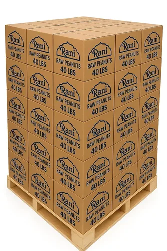 Miniatura 26 de Cacahuetes Rani, enteros crudos con piel (sin cocer, sin sal) 80 onzas (5 libras) 5.0 lbs a granel ~ Todo natural Vegano Kosher Apto