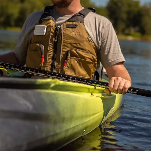 Miniatura 7 de Carlisle Magic Angler Kayak Paddle con cuchillas de polipropileno y eje de fibra de vidrio envuelto Camo