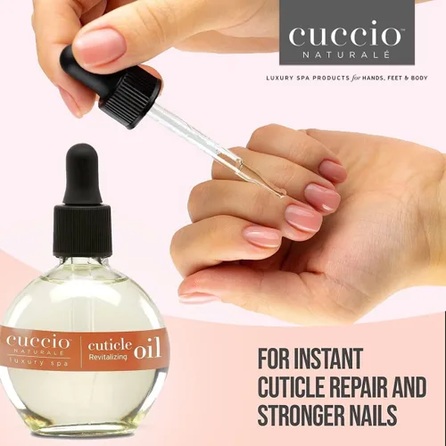 Miniatura 3 de Cuccio Naturale Aceite Revitalizante para Cutículas - Aceite Hidratante para Reparar Cutículas Durante la Noche - Remedio para Piel Dañada y Uñas