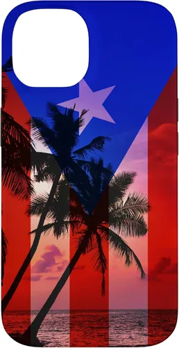 Miniatura 4 de iPhone 11 Tropical Ocean Vibes Bandera de Puerto Rico - Funda del Orgullo Puertorriqueño