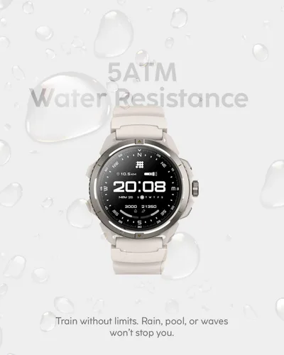 Miniatura 9 de Reloj inteligente robusto Cubitt Terra con GPS de doble banda, pantalla AMOLED de 1.48”, mapas sin conexión, IA VITA, entrenador AI, puntaje