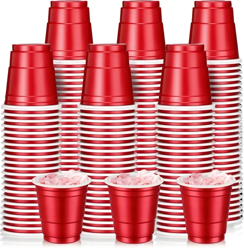 Miniatura 8 de Layhit Paquete de 200 vasos de chupito de plástico de 2 onzas, vasos desechables, vasos de boda, fiesta de cumpleaños, suministros para servir