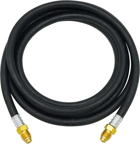Miniatura 8 de Manguera de soldadura de gas inerte de 5 pies - Manguera adaptadora de regulador de medidor de flujo de argón - Mig Tig, accesorios UNF-18RH de 5/8