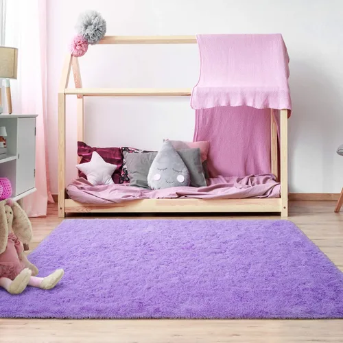 Miniatura 2 de Softlife - Alfombras ultrasuaves y esponjosas para dormitorio de niños y niñas, cuarto de bebé, alfombra de 3 x 5 pies, moderna, de felpa