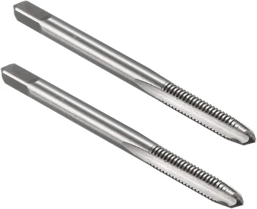 Miniatura 14 de uxcell - Grifos métricos de máquina M0.8 x 0.2mm H2 de acero de alta velocidad con 3 hélices rectas para roscado de tornillos, herramienta