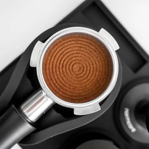 Miniatura 2 de Normcore Tamper para Espresso de 51 mm con base ondulada - Tamper con resorte - Muelles de repuesto de 15 lb / 25 lb / 30 lb - Mango y soporte
