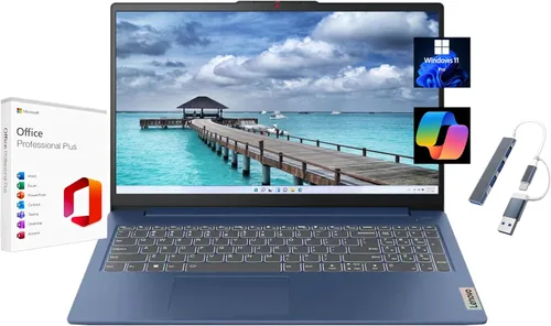 Miniatura 8 de Lenovo IdeaPad 3 - Laptop Chromebook FHD de 15.6 pulgadas, Intel Celeron N4500, gráficos Intel UHD, 4 GB de RAM, 64 GB SSD, USB-A y C, HDMI, WiFi