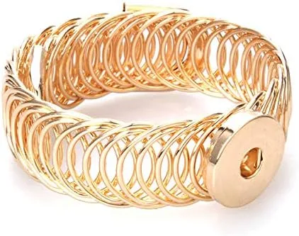 Miniatura 8 de Lovglisten - Pulsera de 3 piezas con cierre a presión de 0.709 0.787in ajustable
