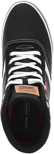 Miniatura 2 de Levi's Mens Lance Mid CT CVS UL Canvas and Vegan Suede Casual Lace-Up Sneaker Shoe