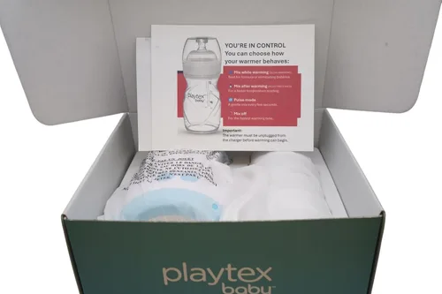 Miniatura 4 de Playtex Baby Vortex - Calentador de biberones recargable portátil para leche materna o fórmula, calienta y mezcla fórmula con movimiento giratorio