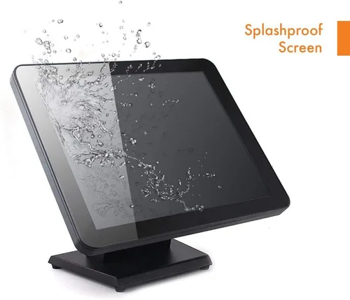 Miniatura 5 de Angel POS Monitor multi-táctil retroiluminado capacitivo LED de 17 pulgadas, pantalla táctil plana verdadera del diseño sin fisuras, VGA