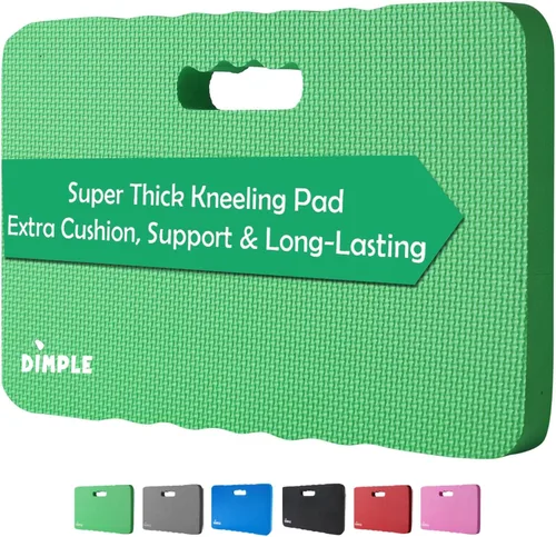 Miniatura 5 de Dimple Almohadilla para arrodillarse, de espuma gruesa de alta densidad, cómodas para jardinería, ejercicio de yoga, cojines de jardín, rodilleras