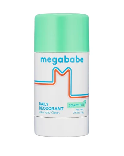 Miniatura 9 de Megababe Beachy Pits - Desodorante diario, aroma fresco, 2.6 onzas, barra