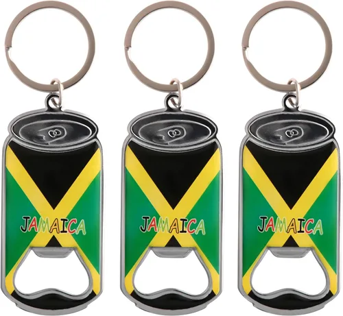 Miniatura 14 de Jamaica - Llavero abridor de botellas de cerveza - Set de 3 - Lata
