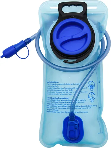 Mdvora - Bolsa de hidratación de 1.5L/2L/2.5L/3L, bolsa de almacenamiento de agua con gran abertura, para ciclismo, senderismo, acampada