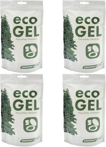 Miniatura 8 de Emergency Zone Eco Gel Port-a-Potty Chemicals - Polvo desodorizante y gelificante de residuos líquidos