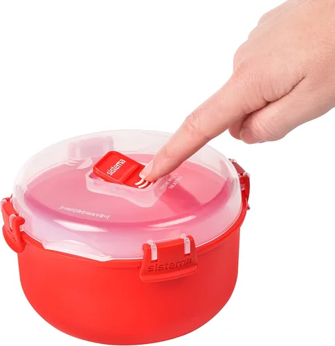 Miniatura 2 de Sistema Microwave Collection - Tazón redondo, 30.4 oz./0.9 L, rojo