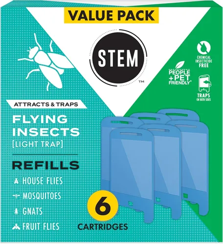 Miniatura 13 de STEM Trampa para insectos voladores – Atrapa moscas de la fruta para interiores y mosquitos para el hogar, cocina y cualquier habitación, atrae