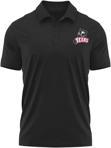 Miniatura 218 de Camisa polo deportiva oficial de la NCAA Collegiate para hombre, colección con logotipo en el pecho izquierdo
