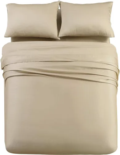 Miniatura 10 de Juego de sábanas tamaño individual XL de 3 piezas – Sábanas refrescantes de 600 hilos Tencel Lyocell, suaves y sedosas, bolsillo profundo