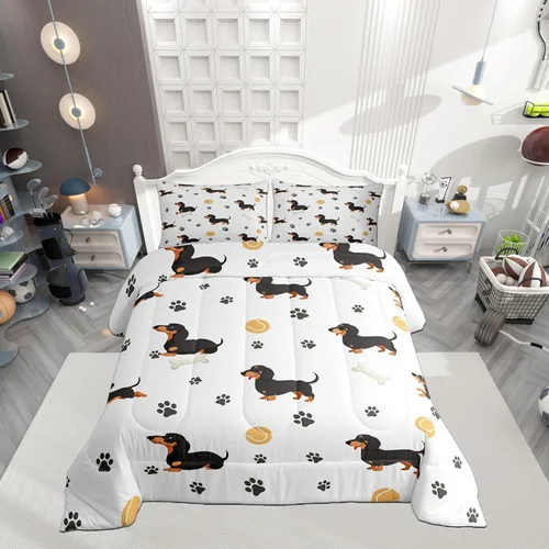 Miniatura 26 de Castle Fairy - Juego de funda de edredón con bandera estadounidense tamaño King, ropa de cama para niñas y adolescentes, funda de edredón con Multi