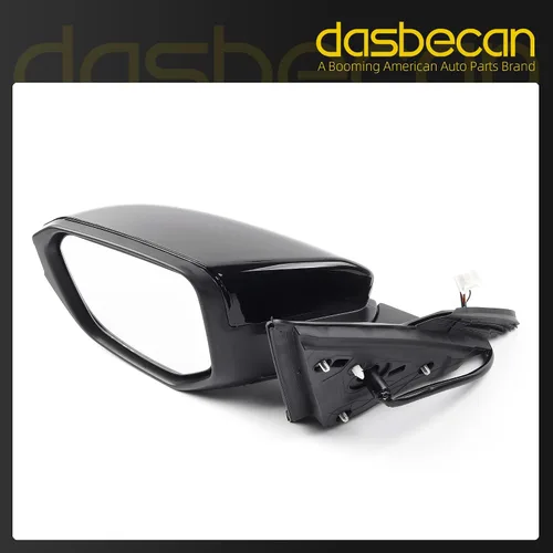 Miniatura 7 de Dasbecan Espejo Lateral Izquierdo del Conductor Compatible con Honda Civic 2016-2021 Cristal de Vidrio con Calefacción Manual Plegable Montaje