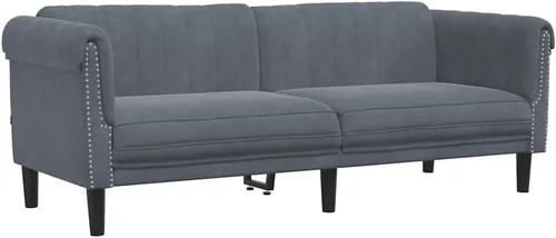 Miniatura 13 de vidaXL Sofá de 2 plazas, sofá tapizado, sofá biplaza para sala de estar en casa, muebles de sofá, sofá de dos plazas, estilo moderno, terciopelo