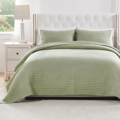 Miniatura 13 de Greenland Home - Juego de ropa de cama texturizada, 2 piezas, tamaño individual/XL, cosmo cambray