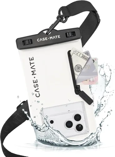 Miniatura 15 de Case-Mate Funda Impermeable IP68 para Teléfono - Funda Flotante Impermeable para Teléfono con Cordón Cruzado - Esenciales de Viaje para Playa y Sand