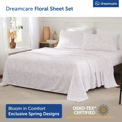 Miniatura 492 de DREAMCARE Juego de sábanas Queen – 6 piezas Sábanas de enfriamiento – hasta 15” Sábanas profundas tamaño Queen – Colección 2500 Supreme – Extra 03